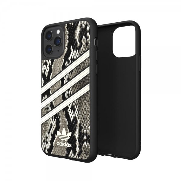 Adidas iPhone 11 Pro Kuori OR Moulded Case musta alumiini