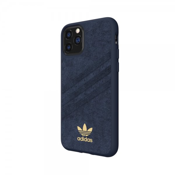 Adidas iPhone 11 Pro Kuori OR Moulded Case Ultrasuede FW19 Collegiate Royal