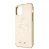 Guess iPhone 11 Pro Kuori Saffiano Cover Kulta