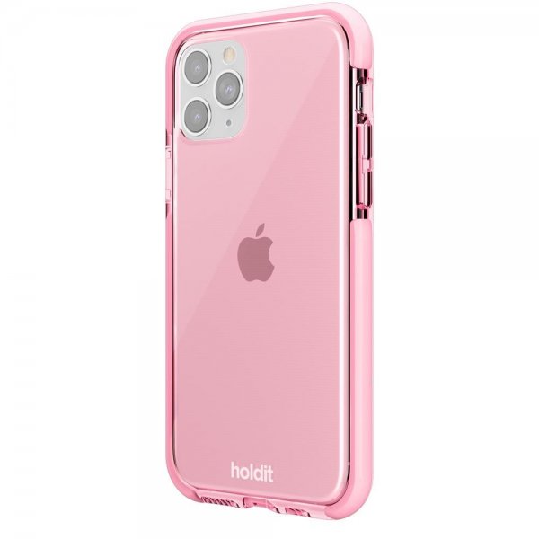 holdit iPhone 11 Pro Kuori Seethru Bright Pink