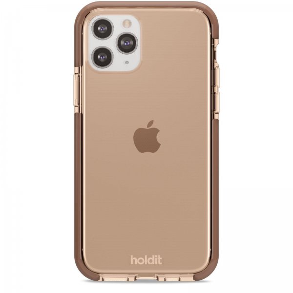 holdit iPhone 11 Pro -kuori Seethru Dark Brown