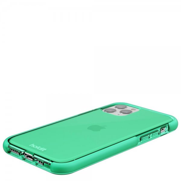 holdit iPhone 11 Pro -kuori Seethru Grass Green