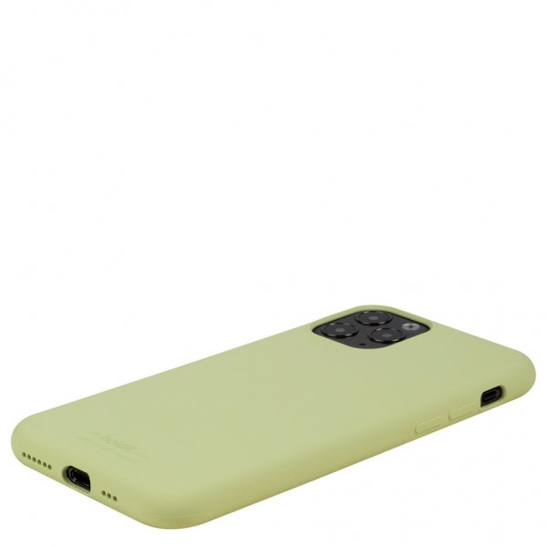 holdit iPhone 11 Pro -kuori silikoni kiwi