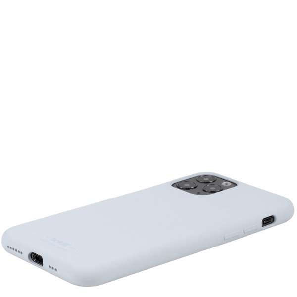 holdit iPhone 11 Pro Kuori Silikoni Mineral Blue