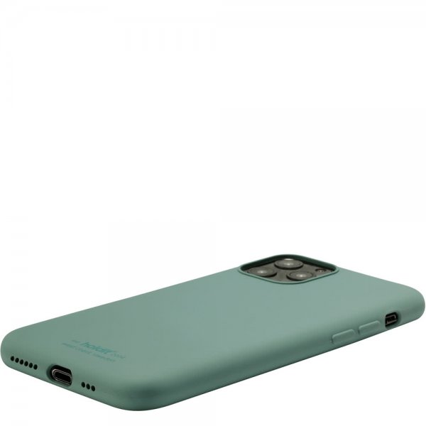 holdit iPhone 11 Pro Kuori Silikoni Moss Green