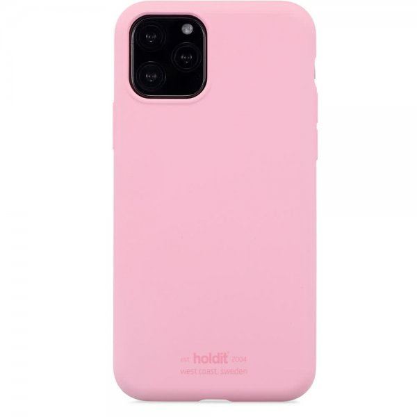 holdit iPhone 11 Pro Kuori Silikoni Pinkki