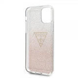 Guess iPhone 11 Pro Kuori Solid Glitter Cover Pinkki