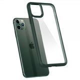 Spigen iPhone 11 Pro -kuori Ultra Hybrid Midnight Green