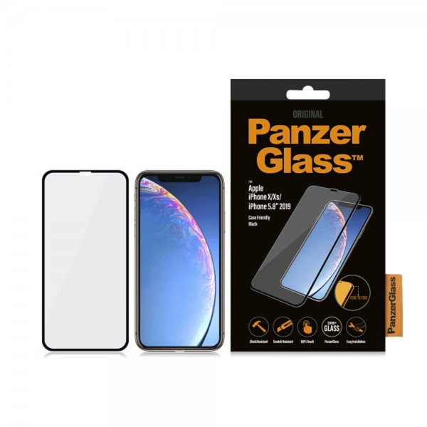 PanzerGlass iPhone X/Xs/11 Pro näytönsuoja CaseFriendly