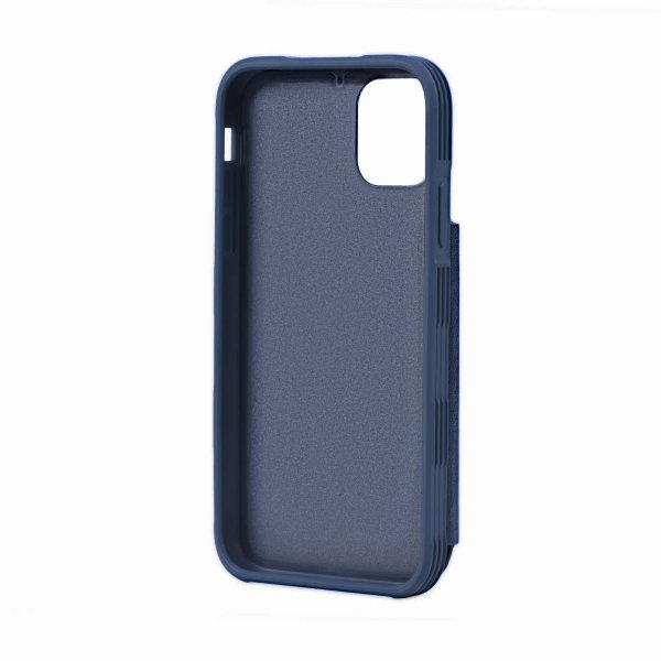 iPhone 11 Pro -suojakuori, taitettava korttipidike, sininen