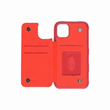 iPhone 11 Pro -suojakuori, taitettava korttipidike, punainen