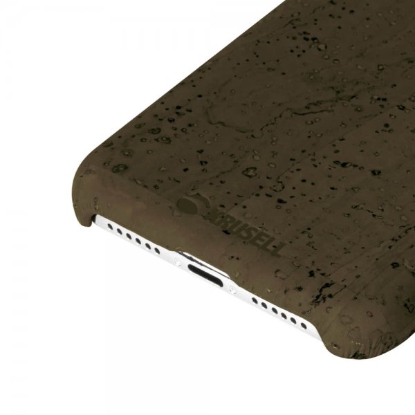 Krusell iPhone 11 -suojakuori Birka, tummanruskea