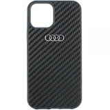 Audi iPhone 11 -suojakuori hiilikuitua, musta