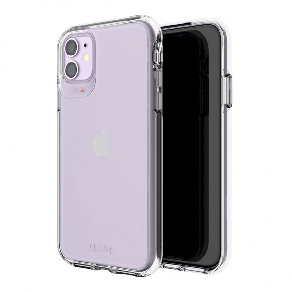 Gear4 iPhone 11 -suojakuori Crystal Palace, läpinäkyvä