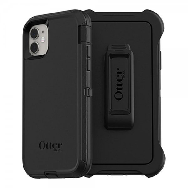 Otterbox iPhone 11 Defender -suojakuori, musta