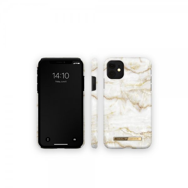 Ideal of Sweden iPhone 11 -suojakuori Fashion Case Golden Pearl Marble