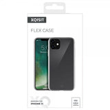 Xqisit iPhone 11 -suojakuori Flex Case Läpinäkyvä