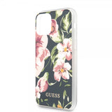 Guess iPhone 11 -suojakuori Flower Edition N.3 Navy