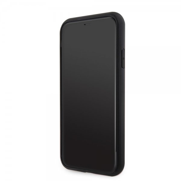 Guess iPhone 11 -suojakuori G Cube MagSafe, musta
