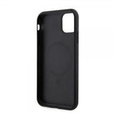 Guess iPhone 11 -suojakuori G Cube MagSafe, musta