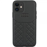 Audi iPhone 11 -suojakuori, aitoa nahkaa, musta