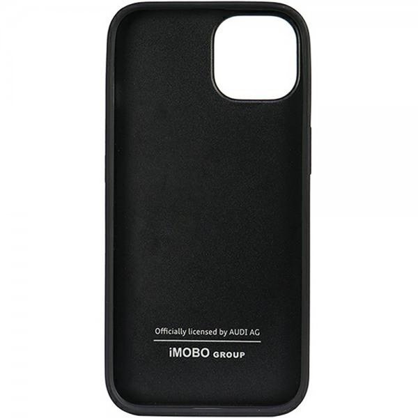 Audi iPhone 11 -suojakuori, aitoa nahkaa, musta