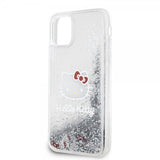 Hello Kitty iPhone 11 -kuori Liquid Glitter Translucent