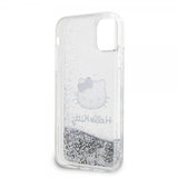 Hello Kitty iPhone 11 -kuori Liquid Glitter Translucent