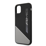 AMG iPhone 11 -suojakuori, nestemäinen silikoni, harmaa
