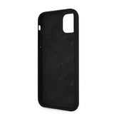 AMG iPhone 11 -suojakuori, nestemäinen silikoni, musta
