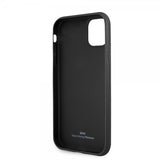 BMW iPhone 11 -suojakuori, Logo, perforoitu, musta