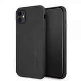 AMG iPhone 11 -suojakuori logoleimalla, musta