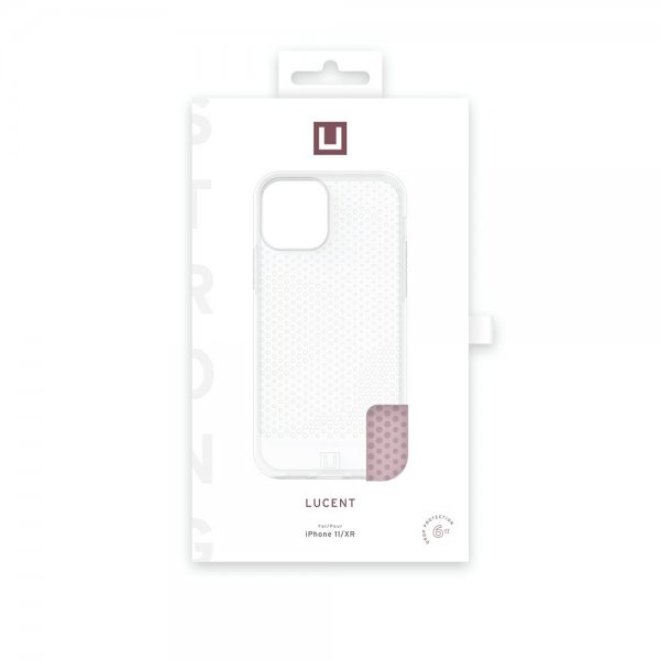 U by UAG iPhone 11 -suojakuori Lucent Dusty Rose
