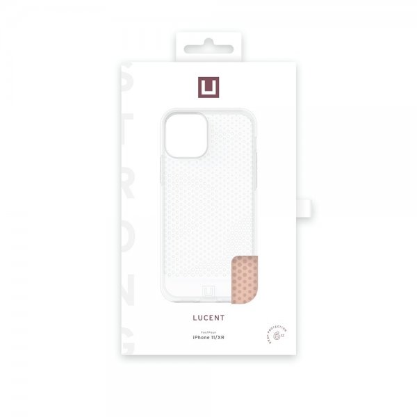 U by UAG iPhone 11 -suojakuori Lucent Orange
