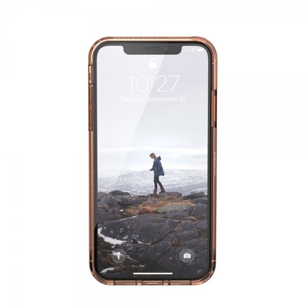 U by UAG iPhone 11 -suojakuori Lucent Orange