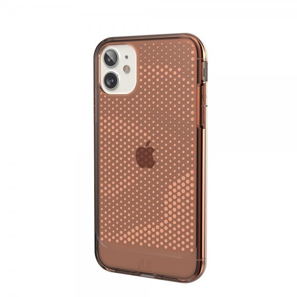 U by UAG iPhone 11 -suojakuori Lucent Orange