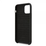 BMW iPhone 11 -suojakuori logolla, musta