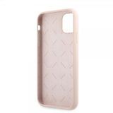 Guess iPhone 11 -suojakuori, Metal Triangle, ruusukulta