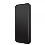 Guess iPhone 11 -suojakuori Metal Triangle, musta