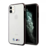 BMW iPhone 11 Kuoret Metallinen Musta Läpinäkyvä