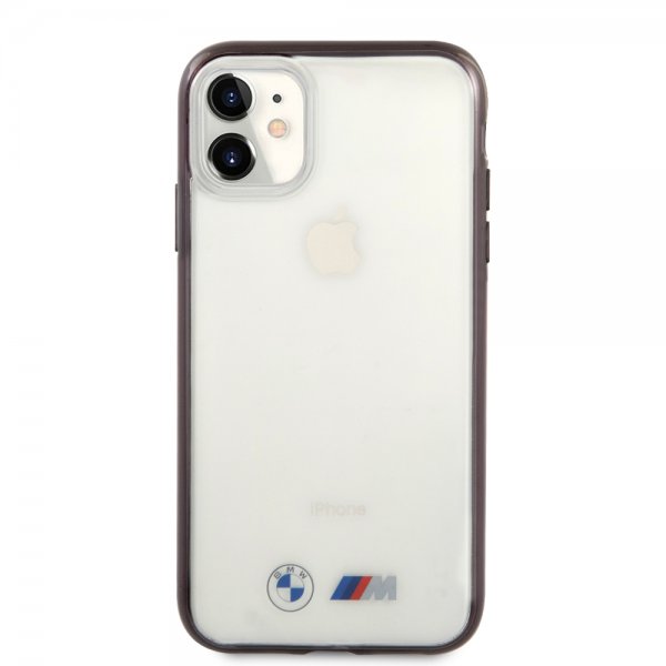 BMW iPhone 11 Kuoret Metallinen Musta Läpinäkyvä