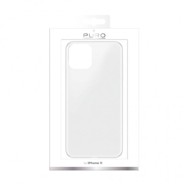 Puro iPhone 11 -suojakuori Nude läpinäkyvä