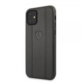 Ferrari iPhone 11 -suojakuori, Off Track, musta