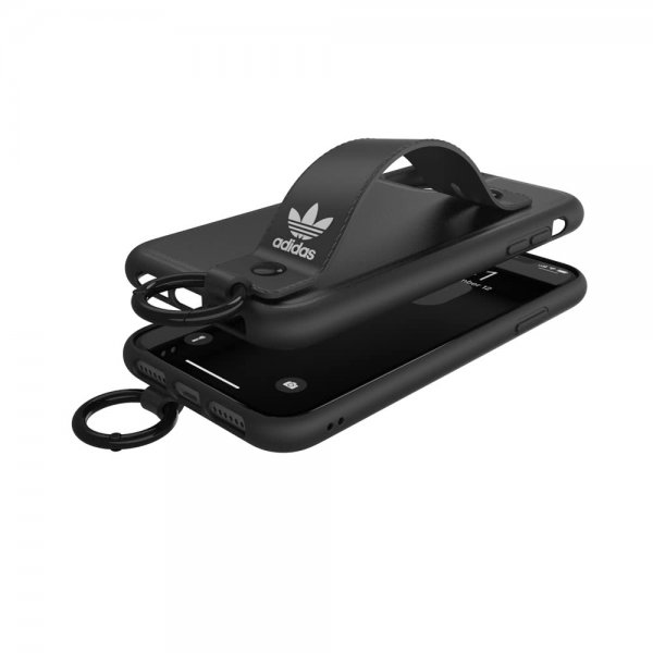 Adidas iPhone 11 -suojakuori tai -kantokahvakuori, musta