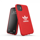 Adidas iPhone 11 -suojakuori OR Moulded Case Canvas FW19 Scarlet Red