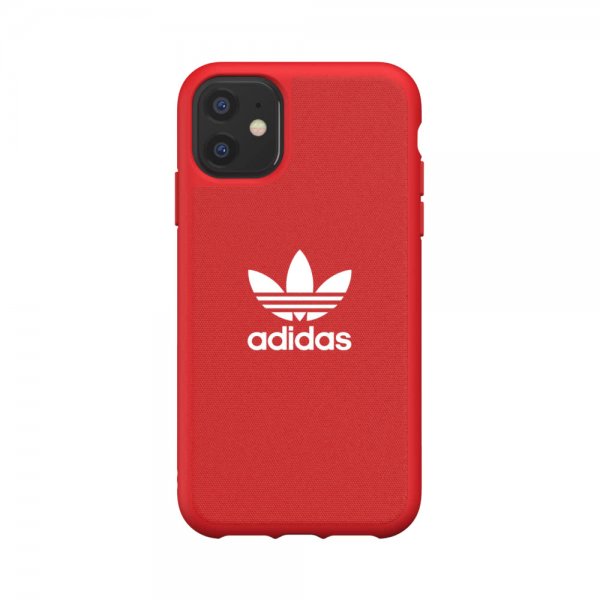 Adidas iPhone 11 -suojakuori OR Moulded Case Canvas FW19 Scarlet Red