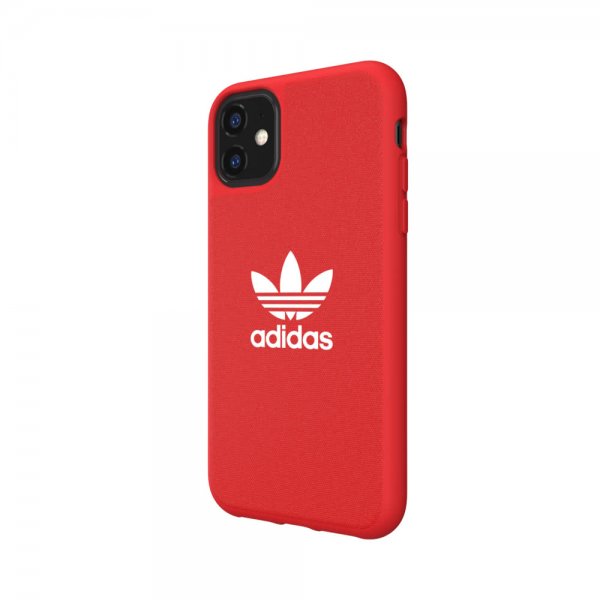 Adidas iPhone 11 -suojakuori OR Moulded Case Canvas FW19 Scarlet Red