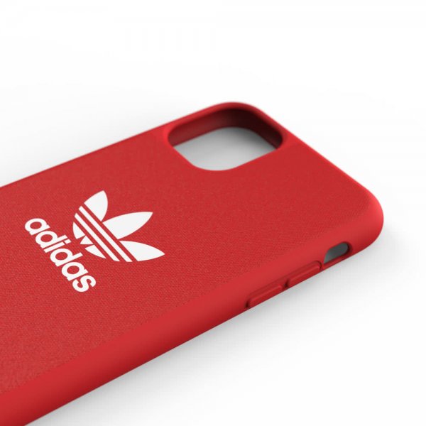 Adidas iPhone 11 -suojakuori OR Moulded Case Canvas FW19 Scarlet Red
