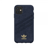 Adidas iPhone 11 -suojakuori tai Moulded Case Ultrasuede FW19 Collegiate Royal