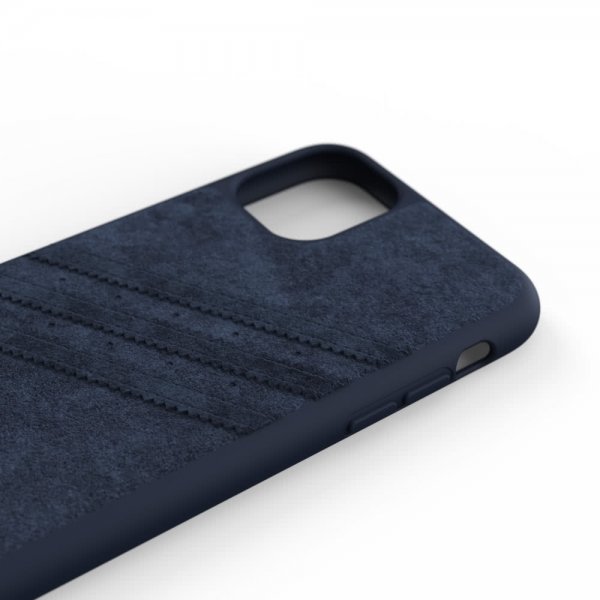 Adidas iPhone 11 -suojakuori tai Moulded Case Ultrasuede FW19 Collegiate Royal